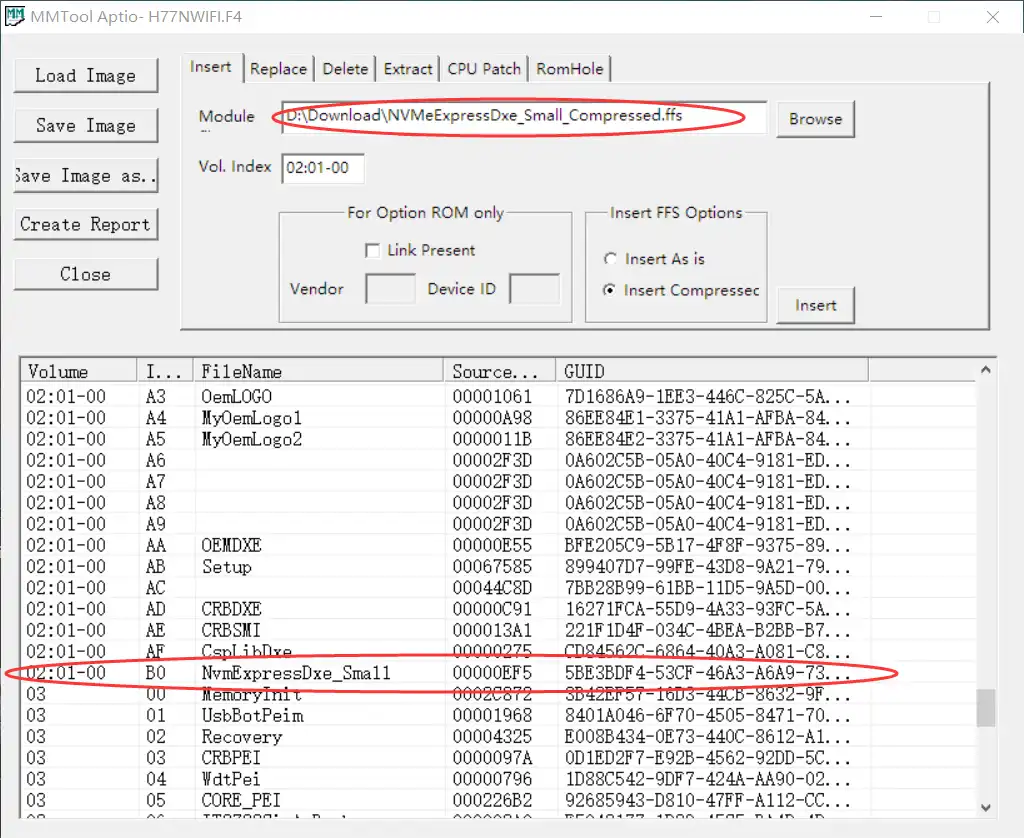 BIOS添加nvme模块实现pcie启动操作系统